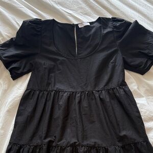 Little Moon Elegant Black Garment